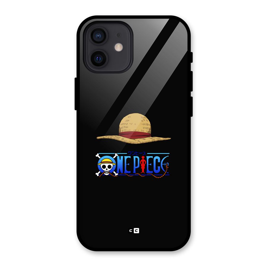 Straw Hat Glass Back Case for iPhone 12