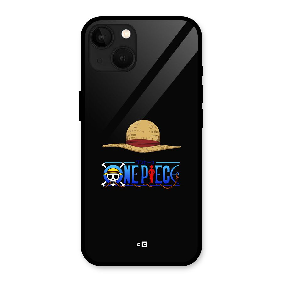 Straw Hat Glass Back Case for iPhone 13