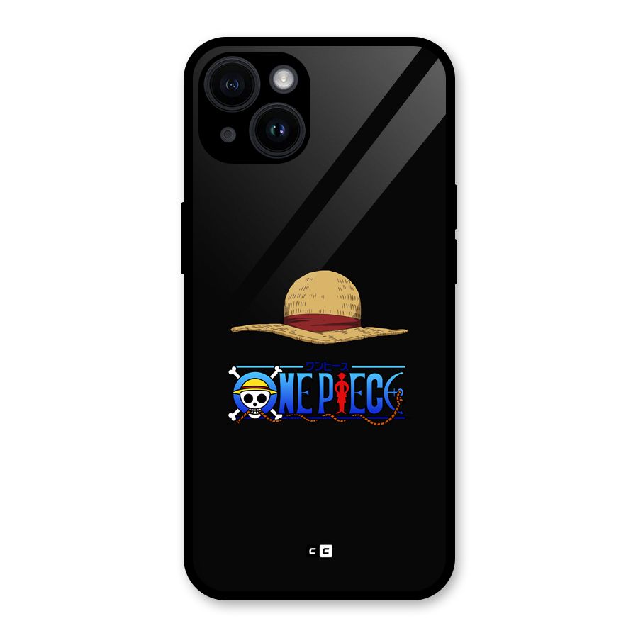 Straw Hat Glass Back Case for iPhone 14