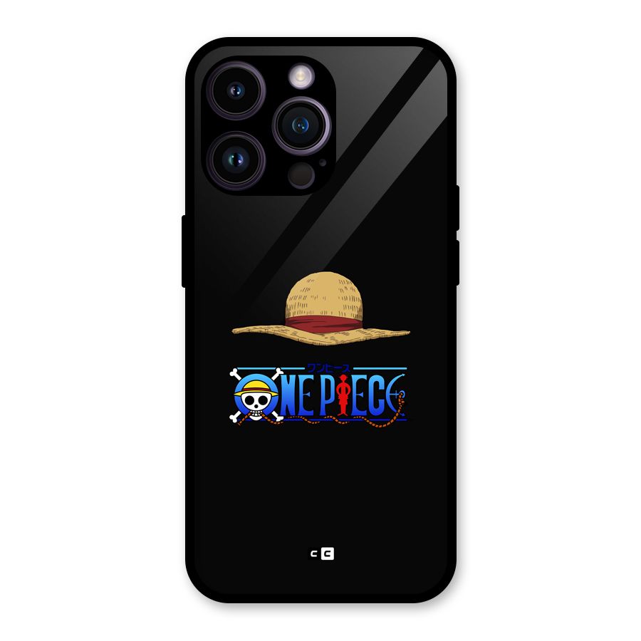 Straw Hat Glass Back Case for iPhone 14 Pro Max