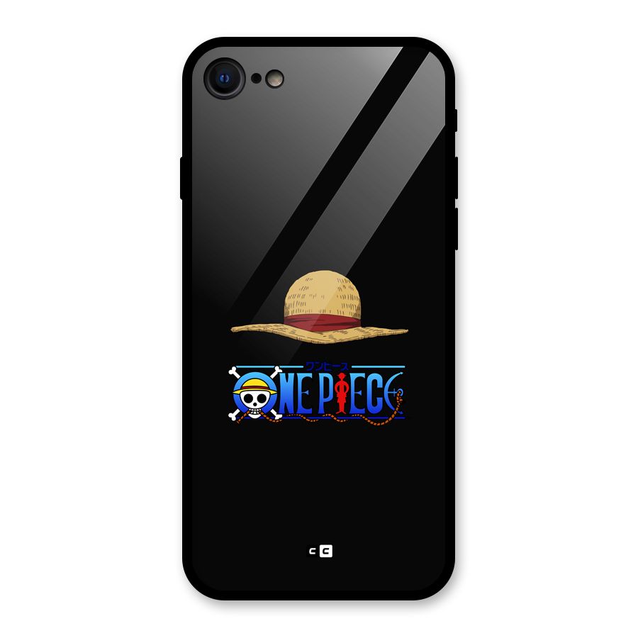 Straw Hat Glass Back Case for iPhone SE 2022