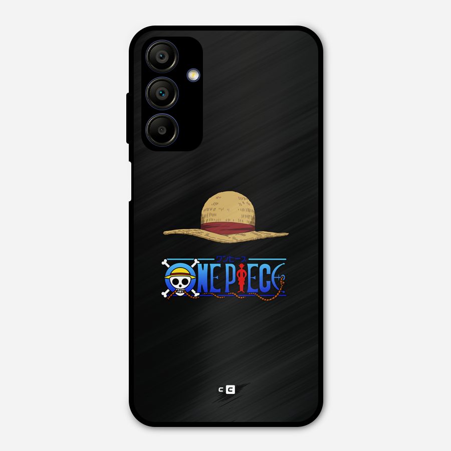 Straw Hat Metal Back Case for Galaxy A15 5G