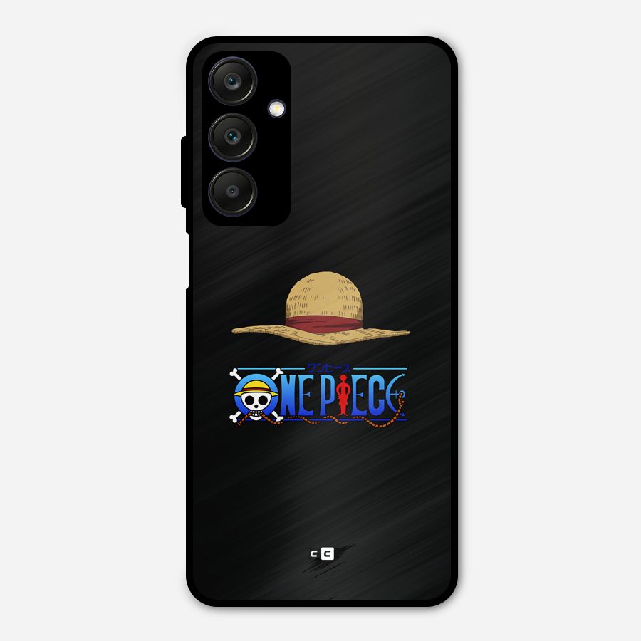 Straw Hat Metal Back Case for Galaxy A25 5G