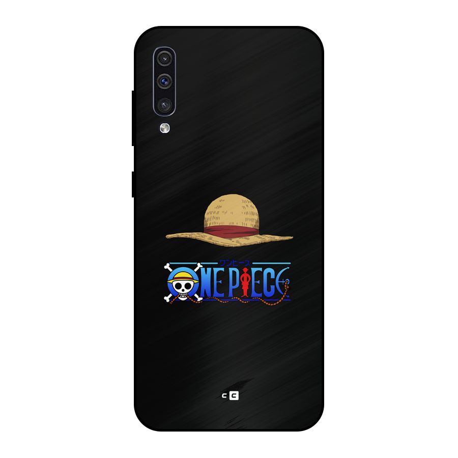 Straw Hat Metal Back Case for Galaxy A50