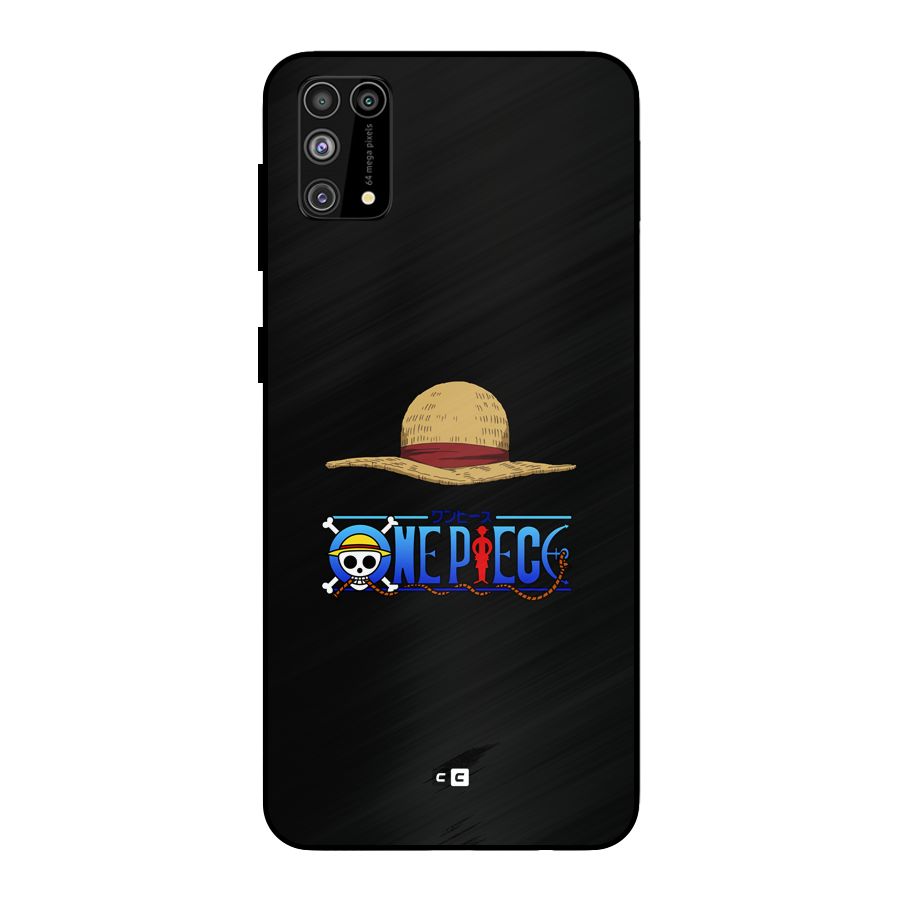 Straw Hat Metal Back Case for Galaxy F41
