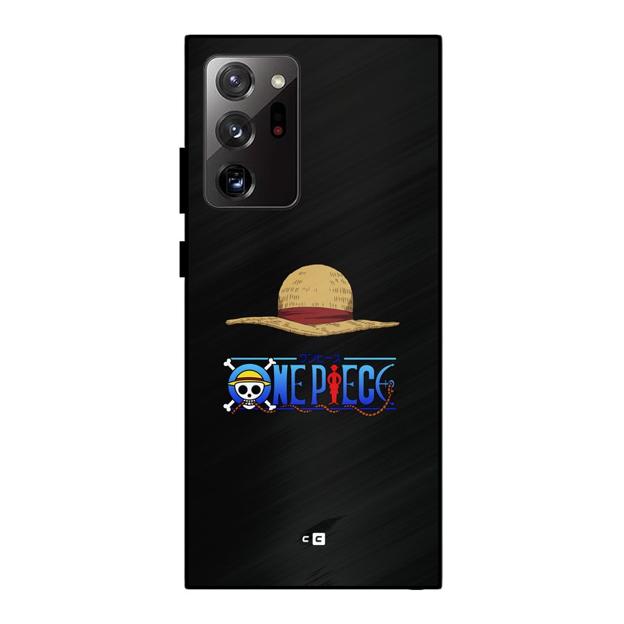 Straw Hat Metal Back Case for Galaxy Note 20 Ultra 5G