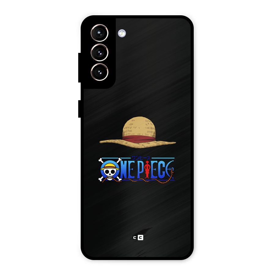 Straw Hat Metal Back Case for Galaxy S21 Plus