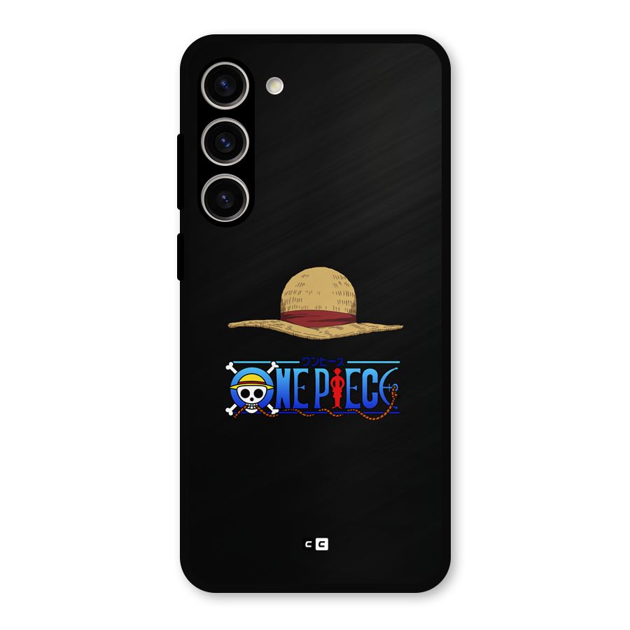 Straw Hat Metal Back Case for Galaxy S23 Plus