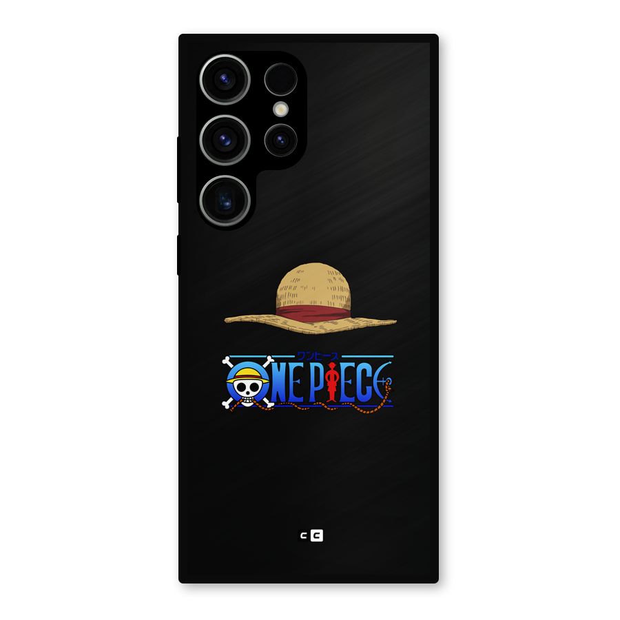 Straw Hat Metal Back Case for Galaxy S23 Ultra