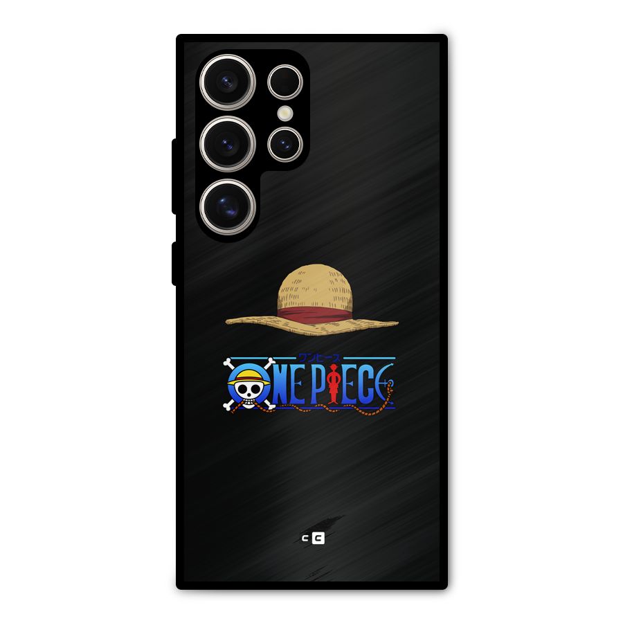 Straw Hat Metal Back Case for Galaxy S24 Ultra