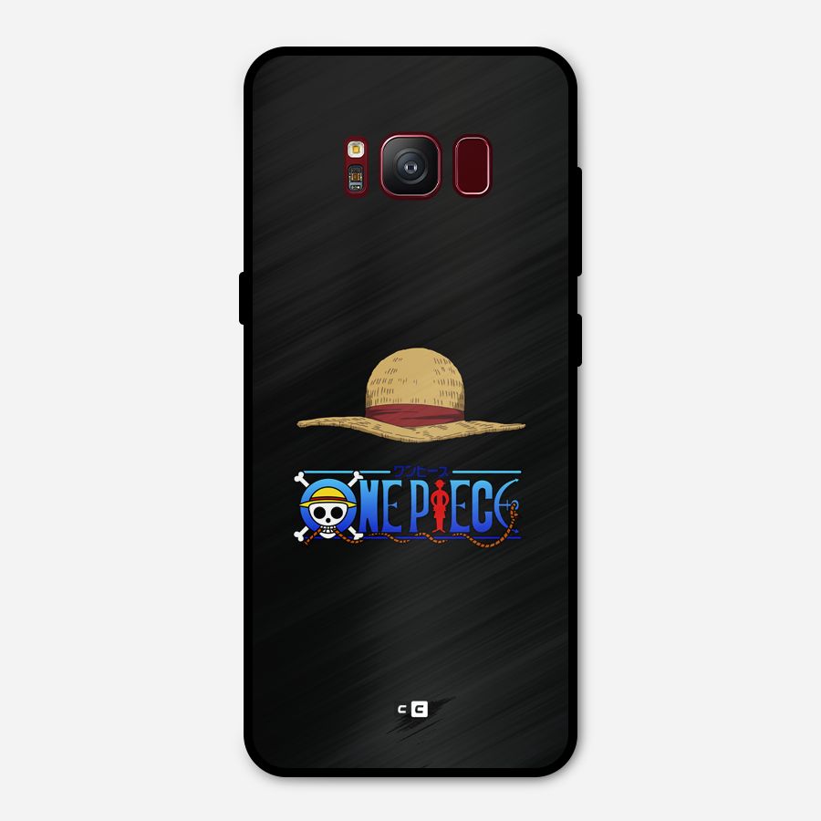 Straw Hat Metal Back Case for Galaxy S8