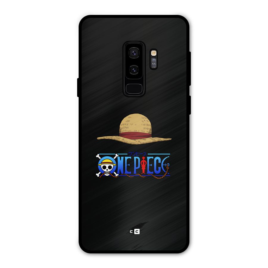 Straw Hat Metal Back Case for Galaxy S9 Plus