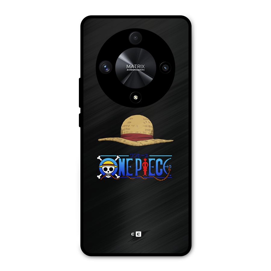 Straw Hat Metal Back Case for Honor X9b