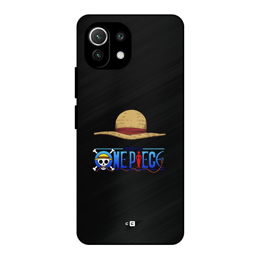 Straw Hat Metal Back Case for Mi 11 Lite