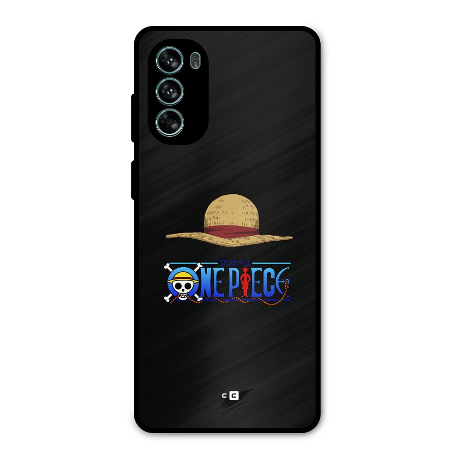 Straw Hat Metal Back Case for Moto G62