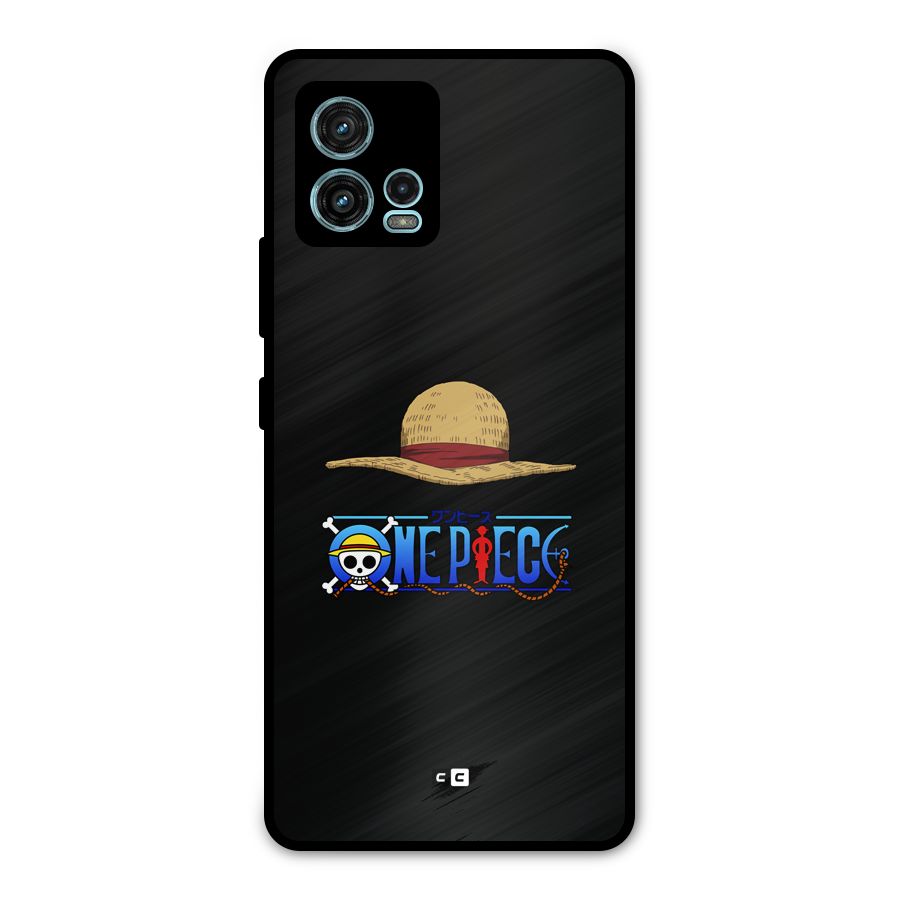 Straw Hat Metal Back Case for Moto G72