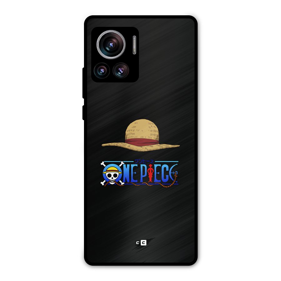 Straw Hat Metal Back Case for Motorola Edge 30 Ultra