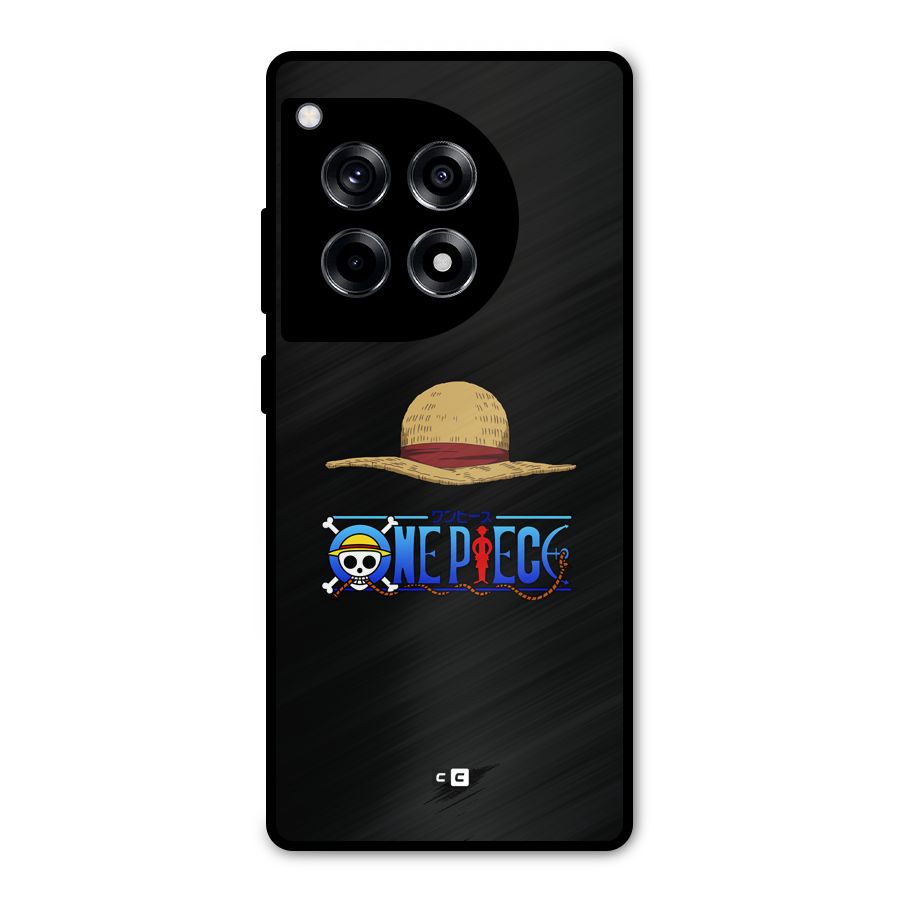 Straw Hat Metal Back Case for OnePlus 12R