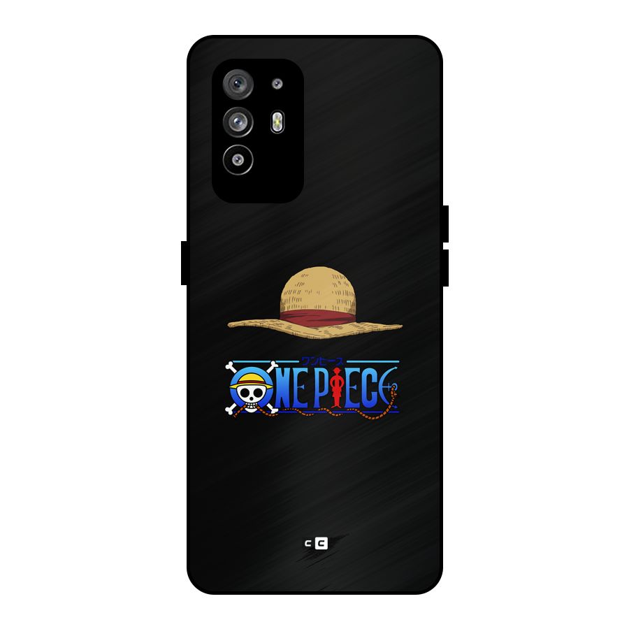 Straw Hat Metal Back Case for Oppo F19 Pro Plus 5G