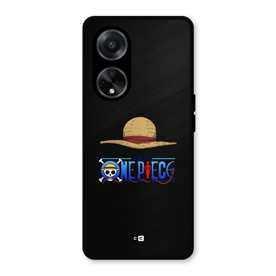 Straw Hat Metal Back Case for Oppo F23