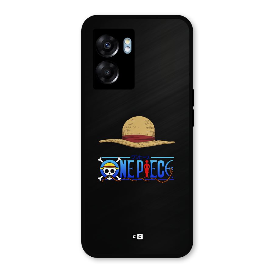 Straw Hat Metal Back Case for Oppo K10 (5G)