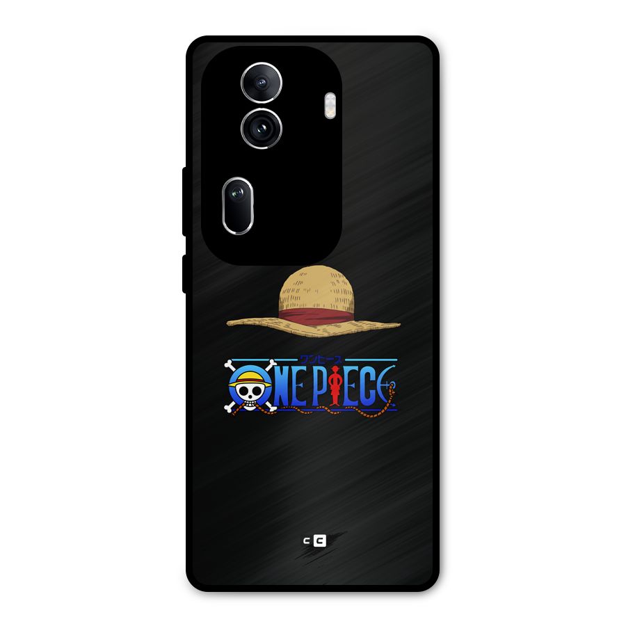 Straw Hat Metal Back Case for Oppo Reno11 Pro 5G