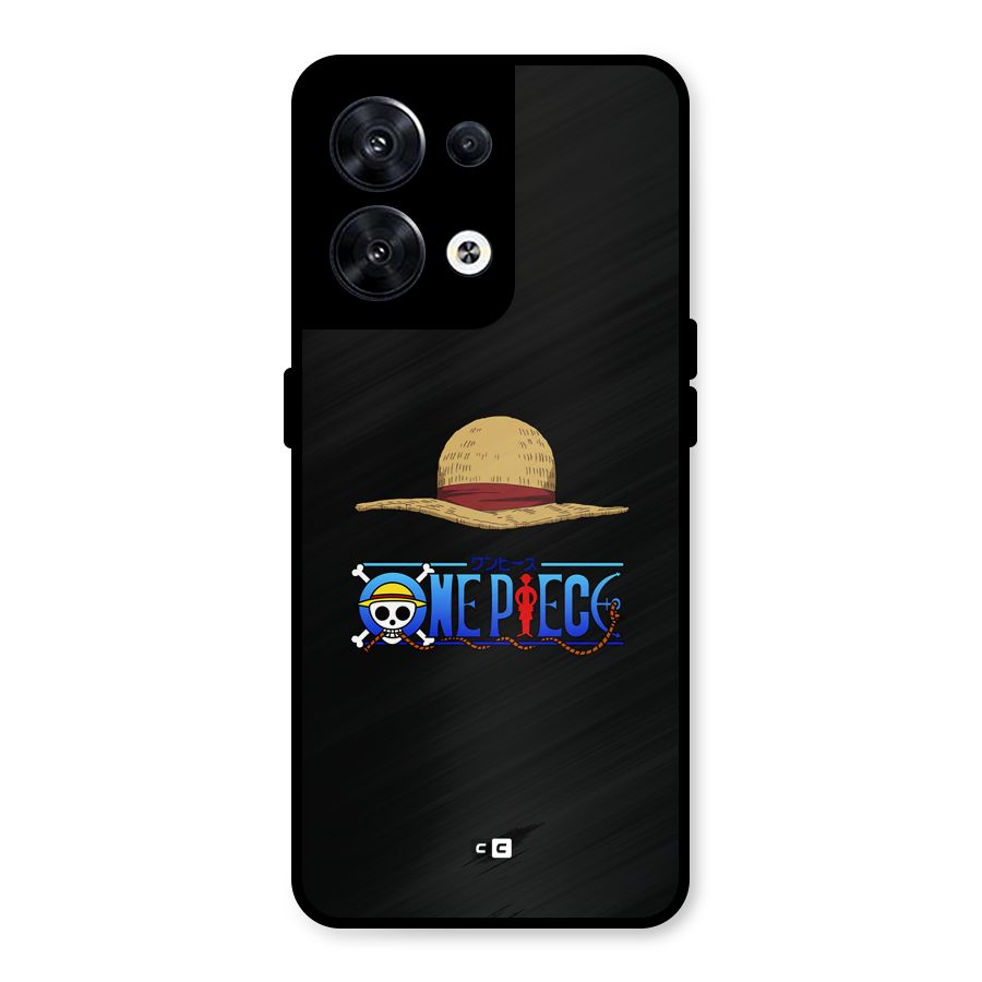 Straw Hat Metal Back Case for Oppo Reno8 5G
