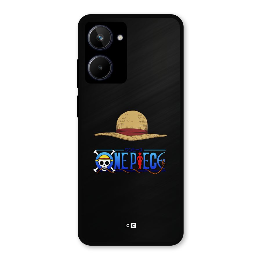 Straw Hat Metal Back Case for Realme 10