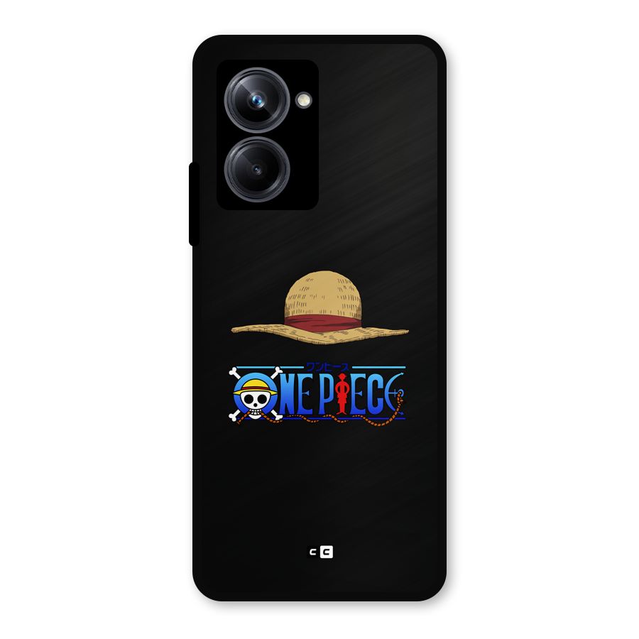 Straw Hat Metal Back Case for Realme 10 Pro