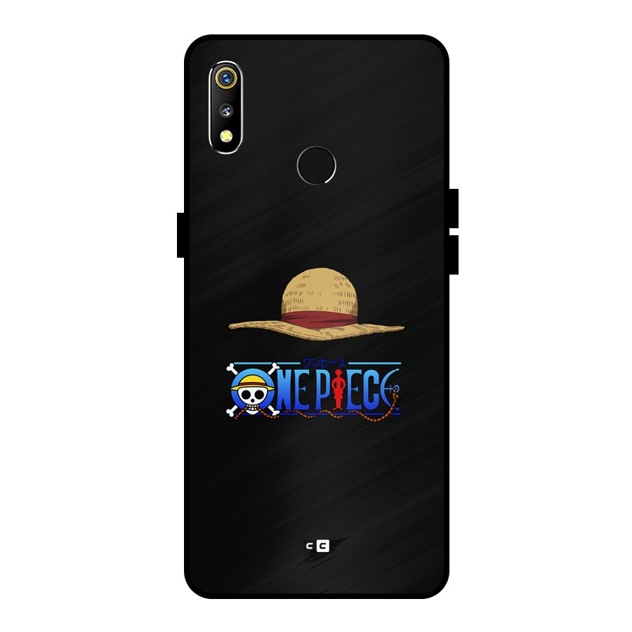 Straw Hat Metal Back Case for Realme 3