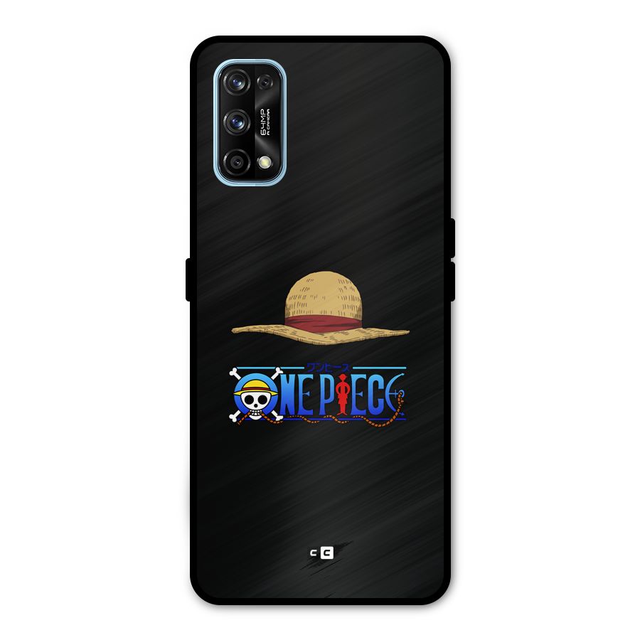 Straw Hat Metal Back Case for Realme 7 Pro