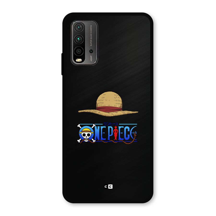 Straw Hat Metal Back Case for Redmi 9 Power