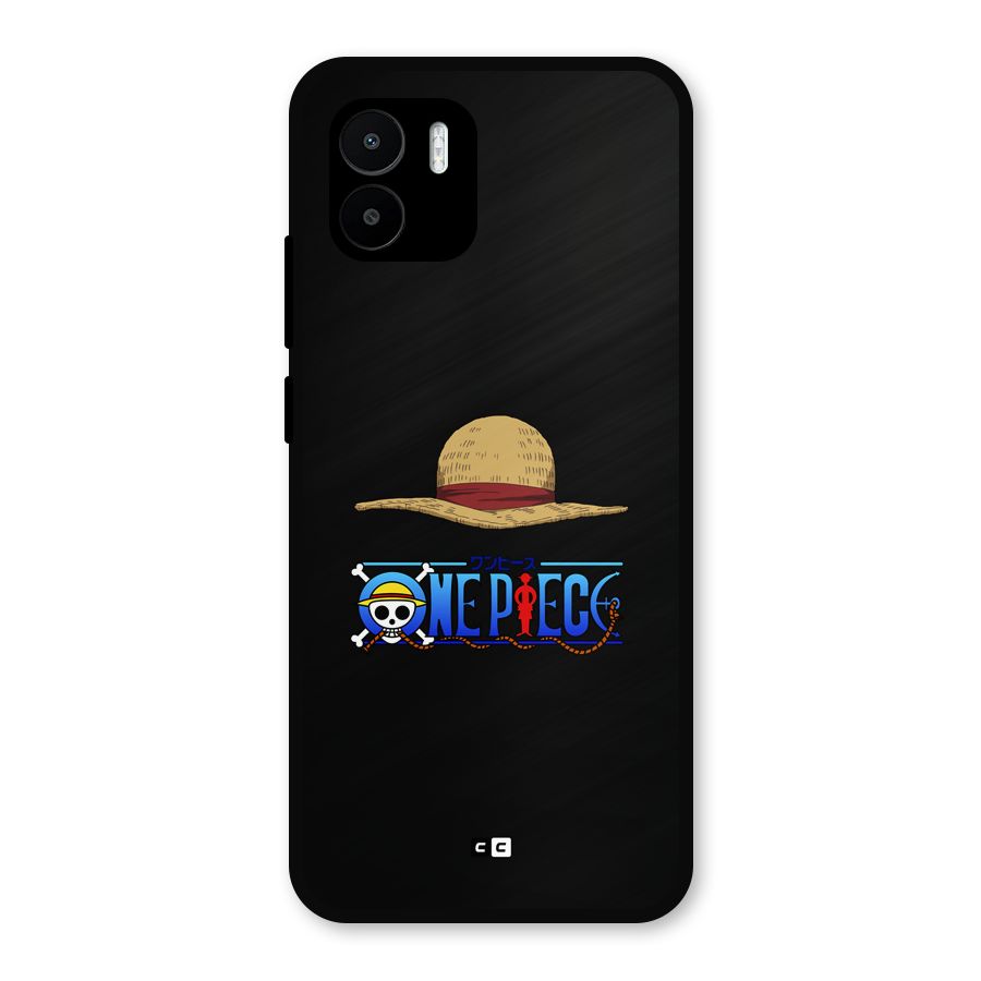 Straw Hat Metal Back Case for Redmi A1