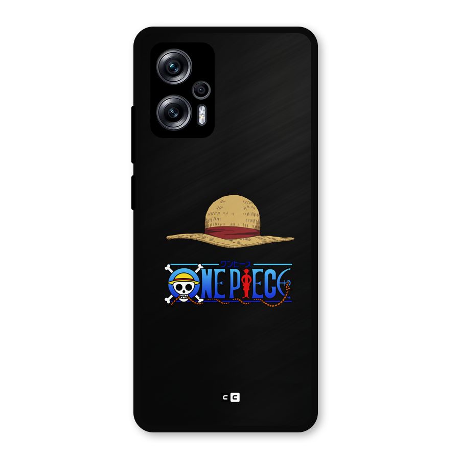 Straw Hat Metal Back Case for Redmi K50i