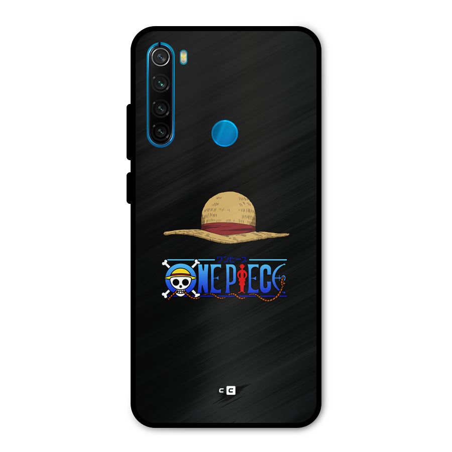 Straw Hat Metal Back Case for Redmi Note 8