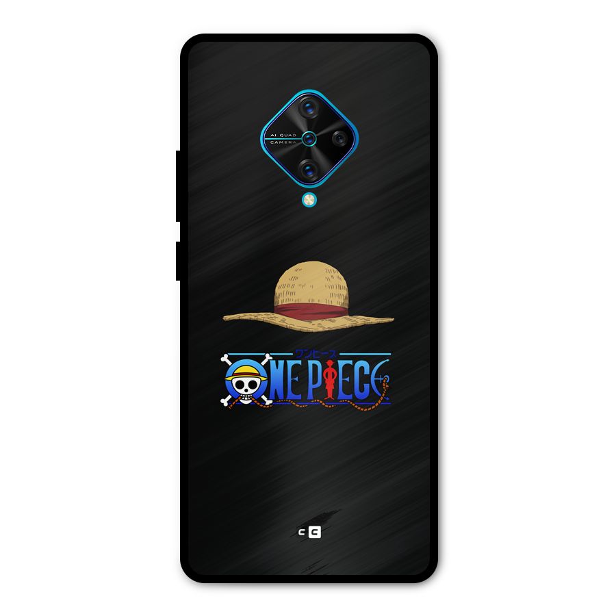 Straw Hat Metal Back Case for Vivo S1 Pro