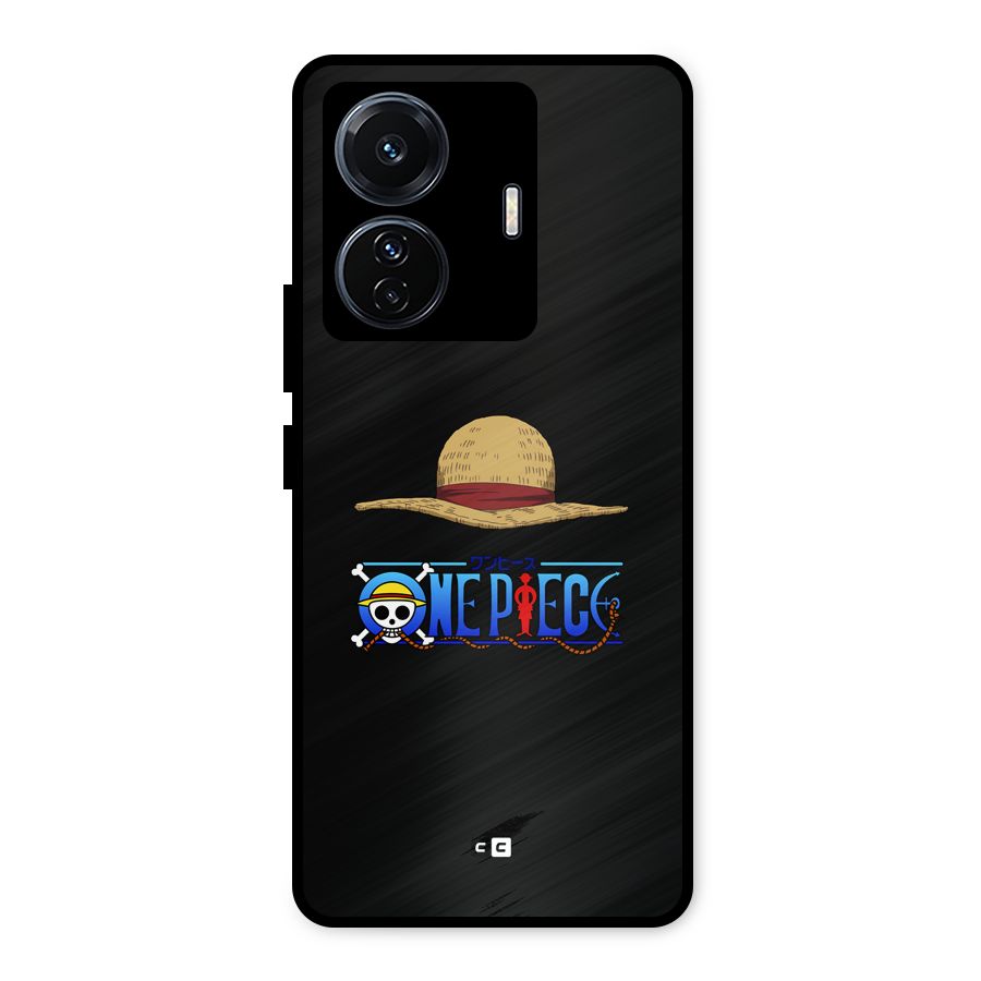 Straw Hat Metal Back Case for Vivo T1 Pro