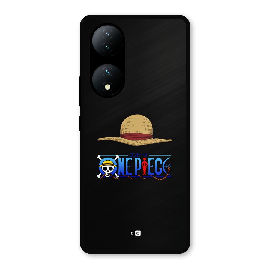 Straw Hat Metal Back Case for Vivo T2