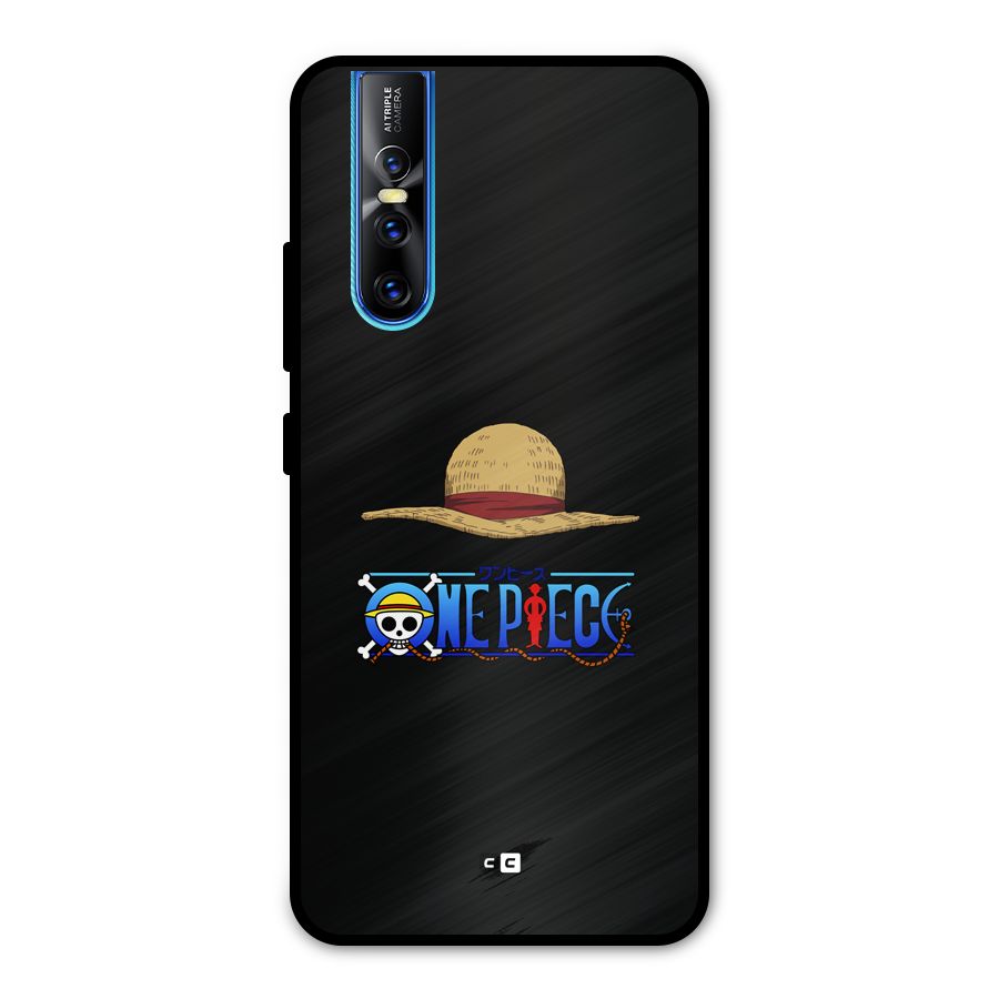 Straw Hat Metal Back Case for Vivo V15 Pro