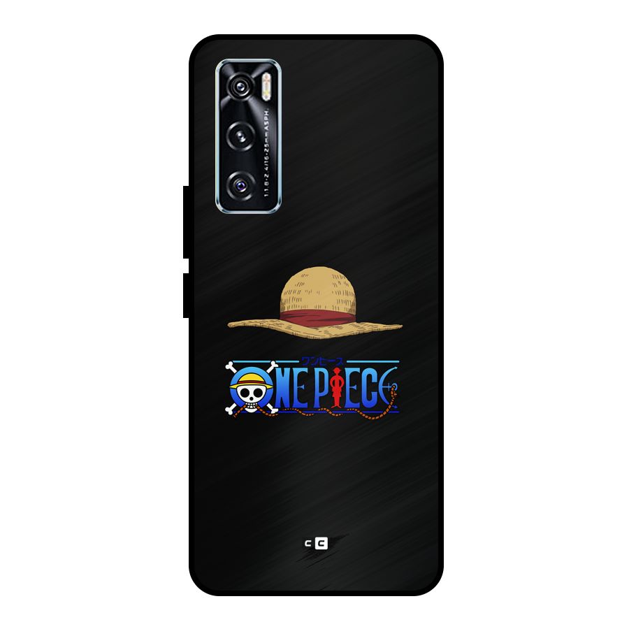 Straw Hat Metal Back Case for Vivo V20 SE