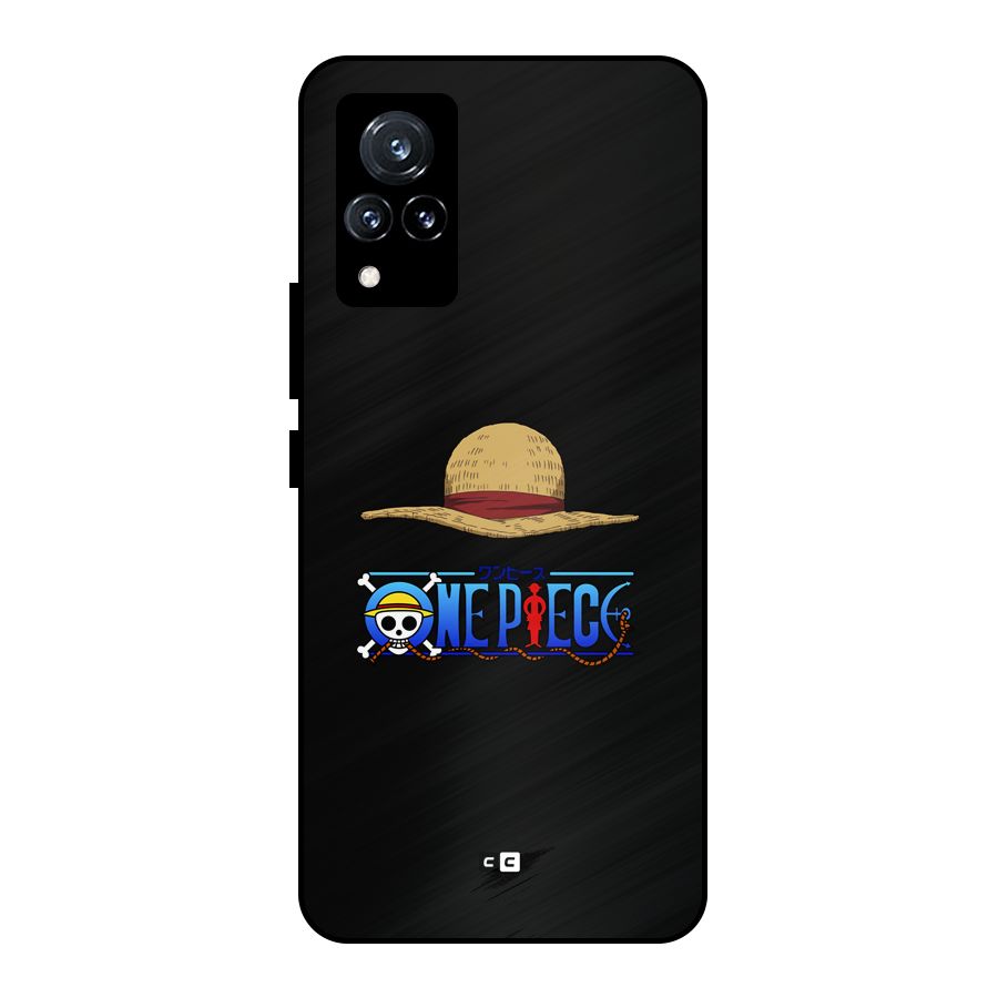 Straw Hat Metal Back Case for Vivo V21 5G