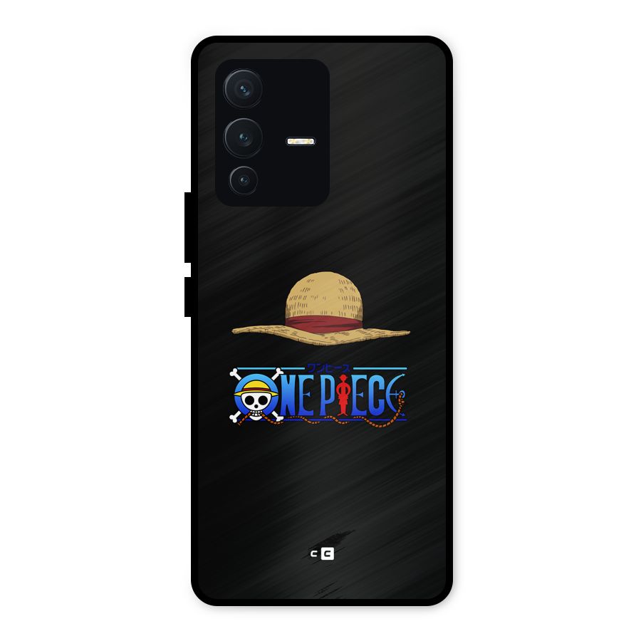 Straw Hat Metal Back Case for Vivo V23 5G