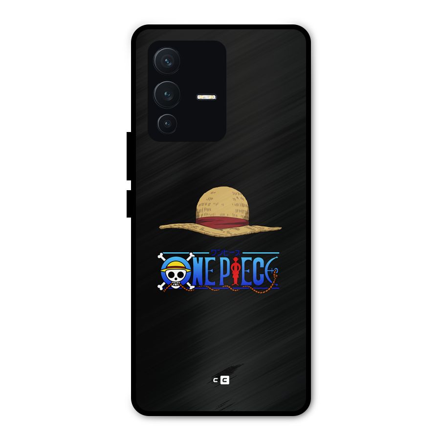 Straw Hat Metal Back Case for Vivo V23 Pro
