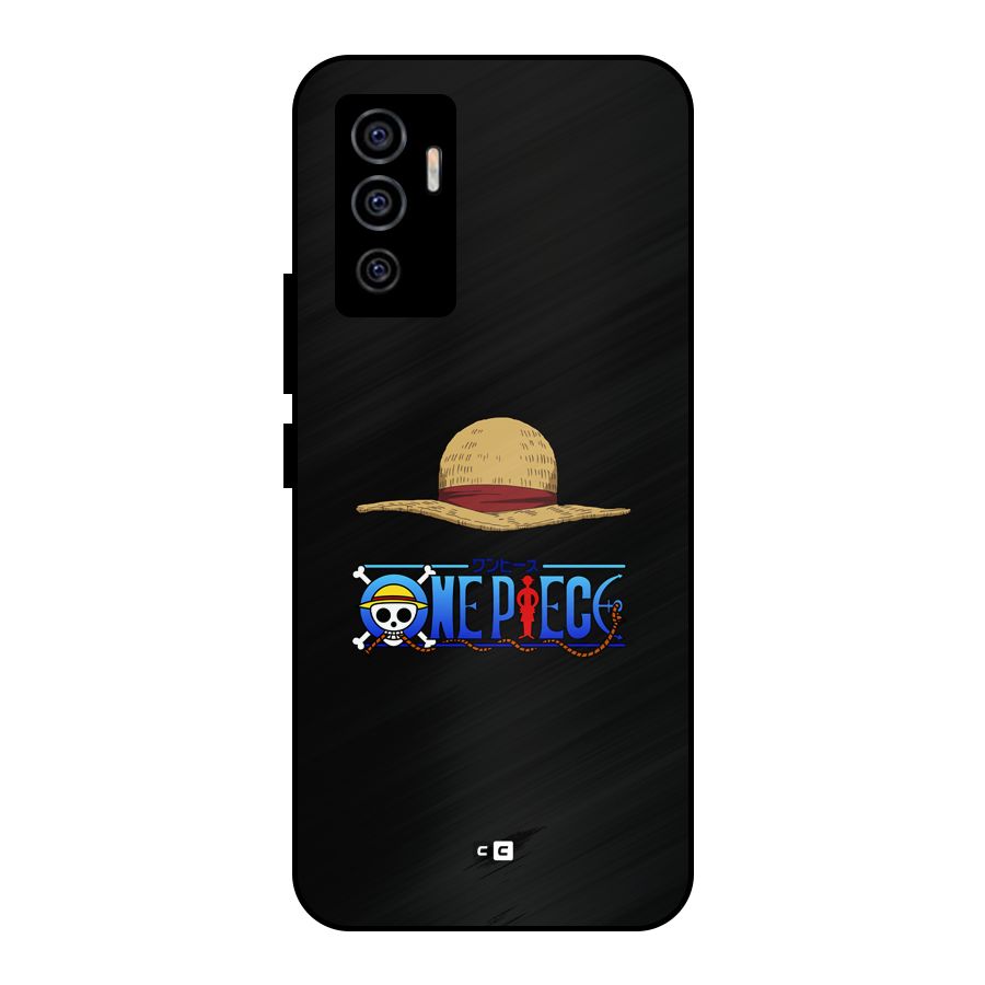 Straw Hat Metal Back Case for Vivo V23e