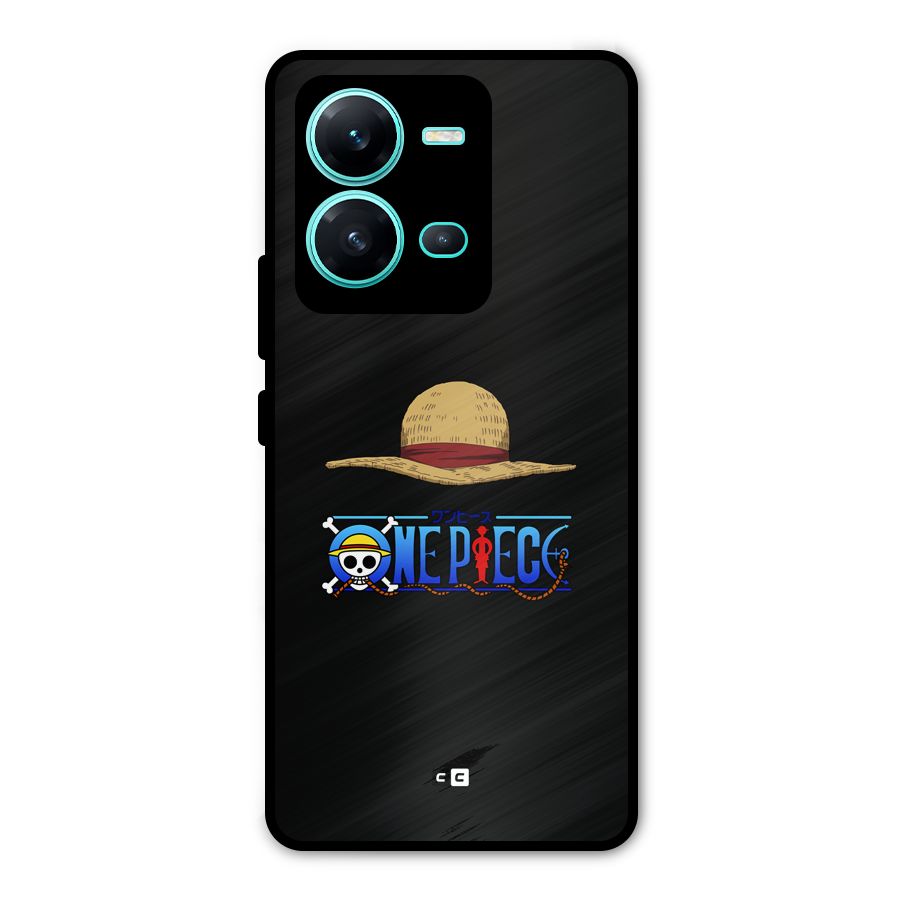 Straw Hat Metal Back Case for Vivo V25
