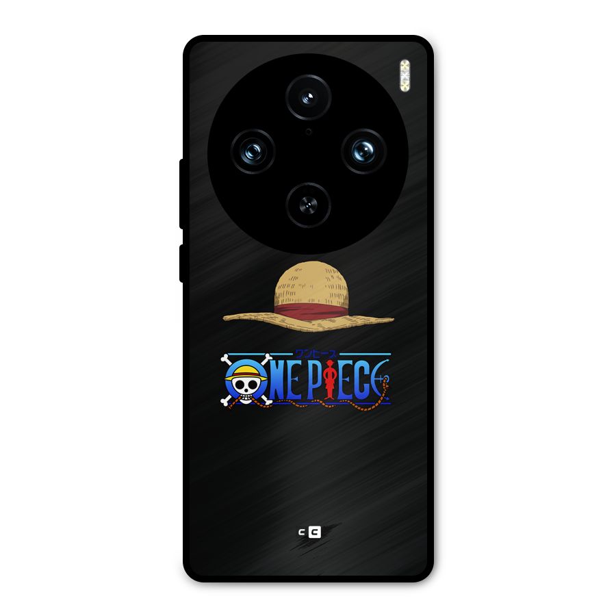 Straw Hat Metal Back Case for Vivo X100 Pro