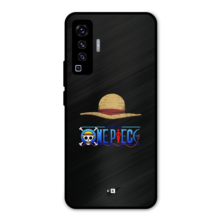Straw Hat Metal Back Case for Vivo X50
