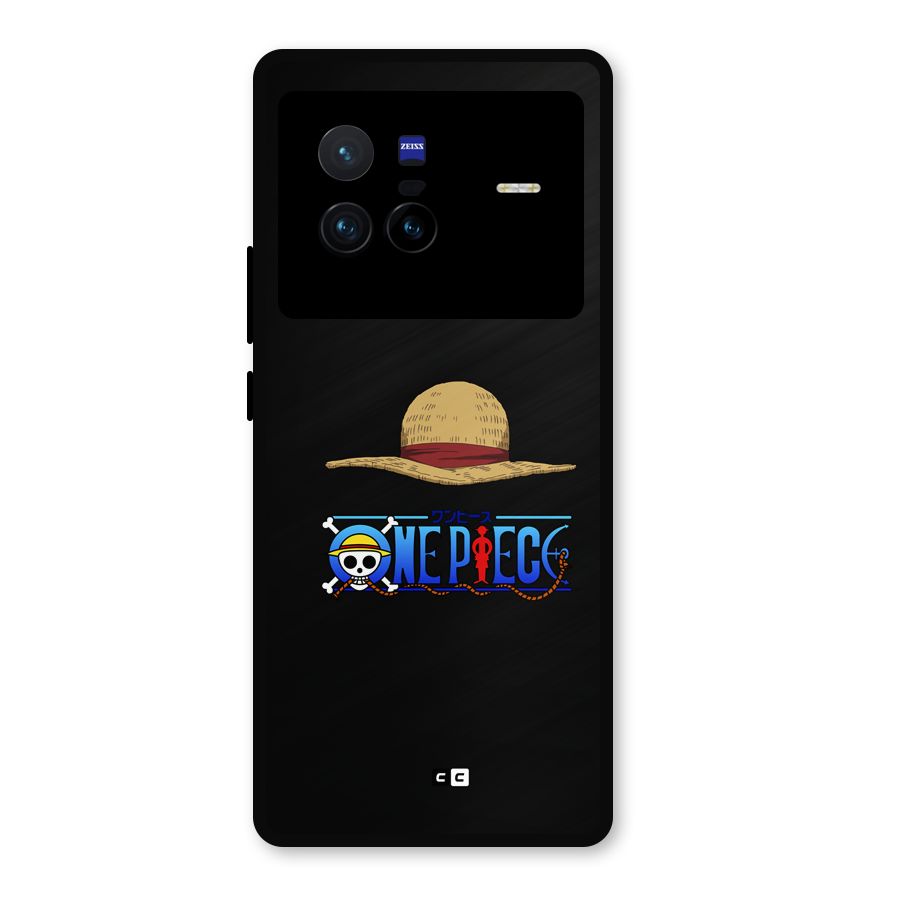 Straw Hat Metal Back Case for Vivo X80