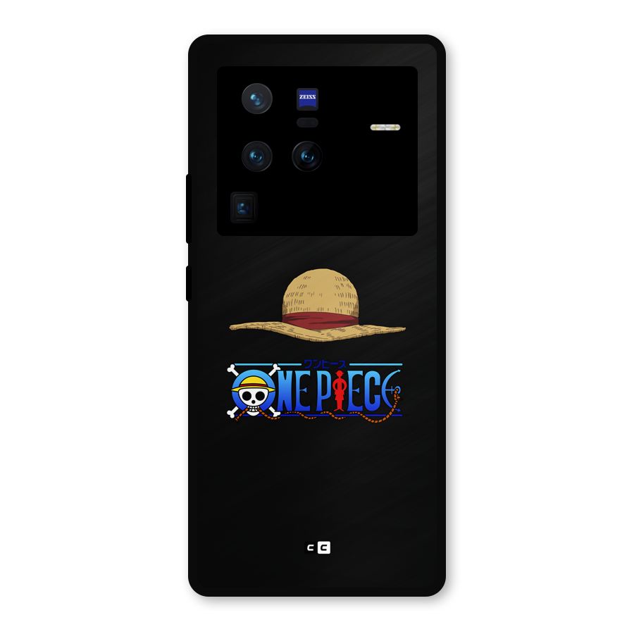 Straw Hat Metal Back Case for Vivo X80 Pro