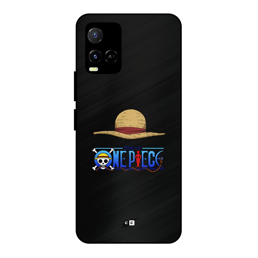 Straw Hat Metal Back Case for Vivo Y21
